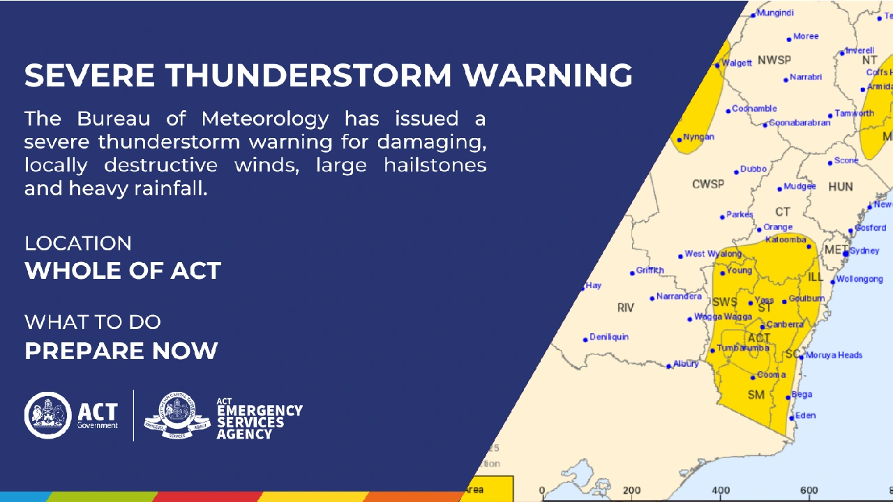 Severe Thunderstorm Warning Today (2025)
